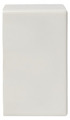 Underlag t/afbryder hvid 1-modul - Elworks